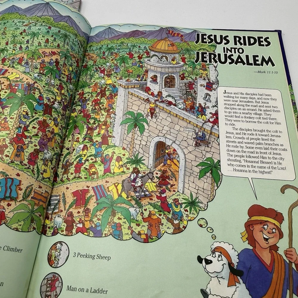 Lot 2 Bible Search Find Rupert Hidden Picture Puzzles Seeking Sammy Adventures